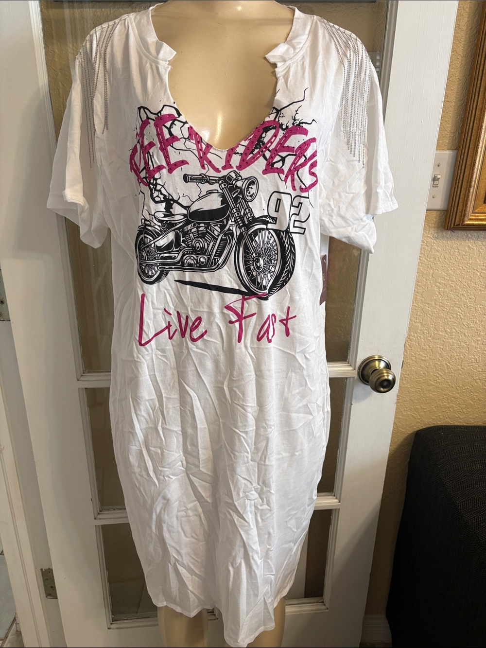 T-shirt dress perfect for the hot summer months